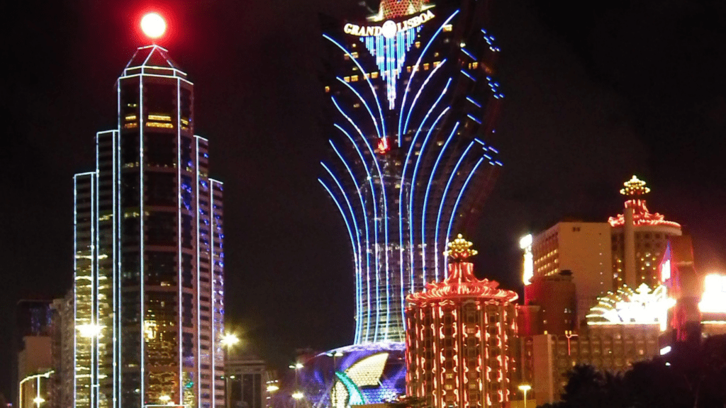 Grand Lisboa Palace in Macau Casino