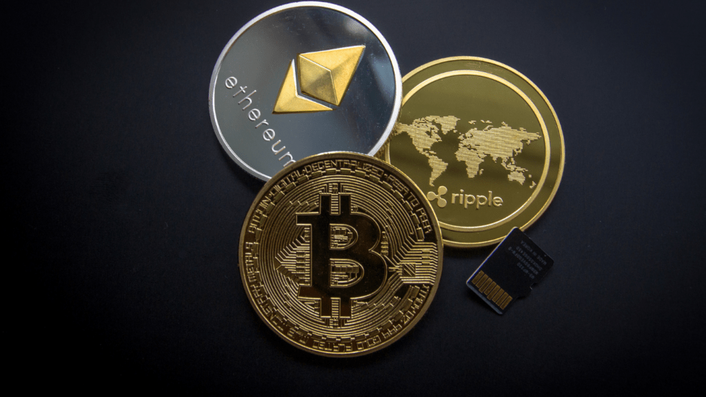 Bitcoin, Ethereum, ripple  