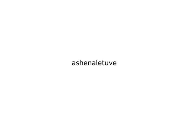 ashenaletuve