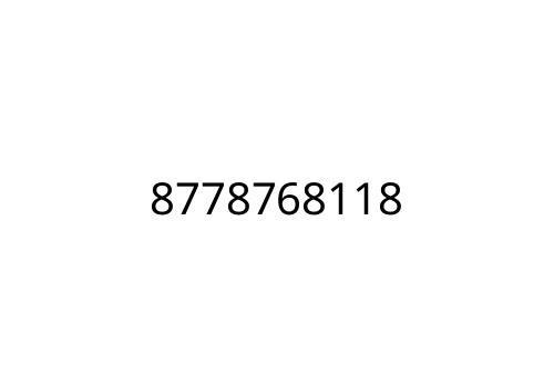 8778768118