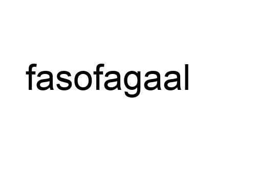 fasofagaal
