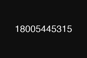 18005445315