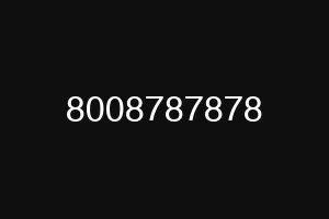 8008787878