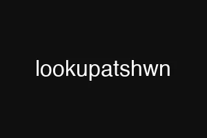 lookupatshwn