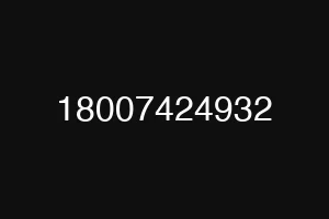 18007424932